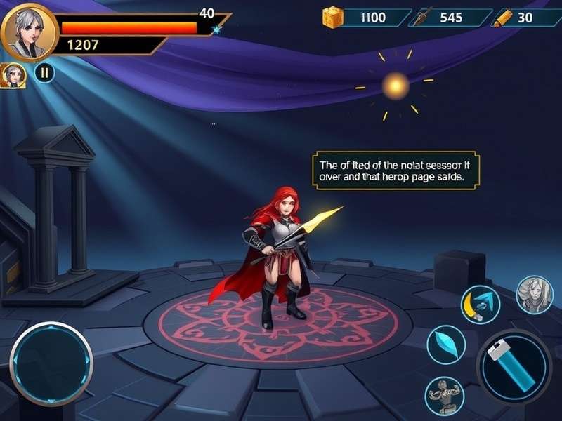 Archero Realm Heroic Saga character progression screen